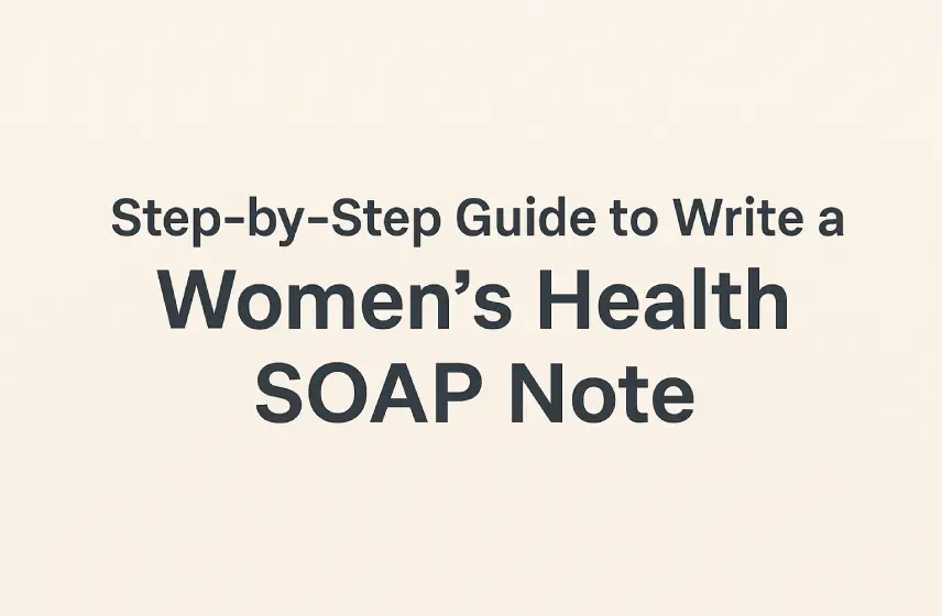 soap note
